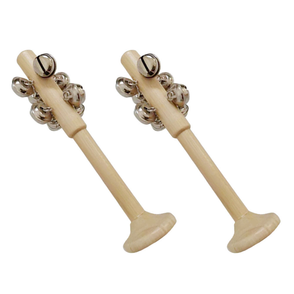Musical Instrument For Toddlers - 2 Adet Ahşap Çubuk Çan, Bebekler