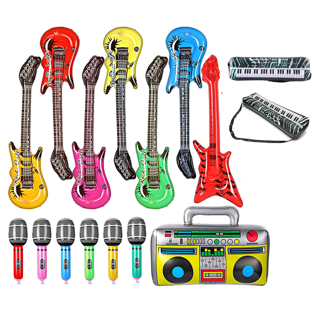 Musical Instrument You Blow Into - Şişme Aletler Oyuncak Seti Havaya Uçurmak