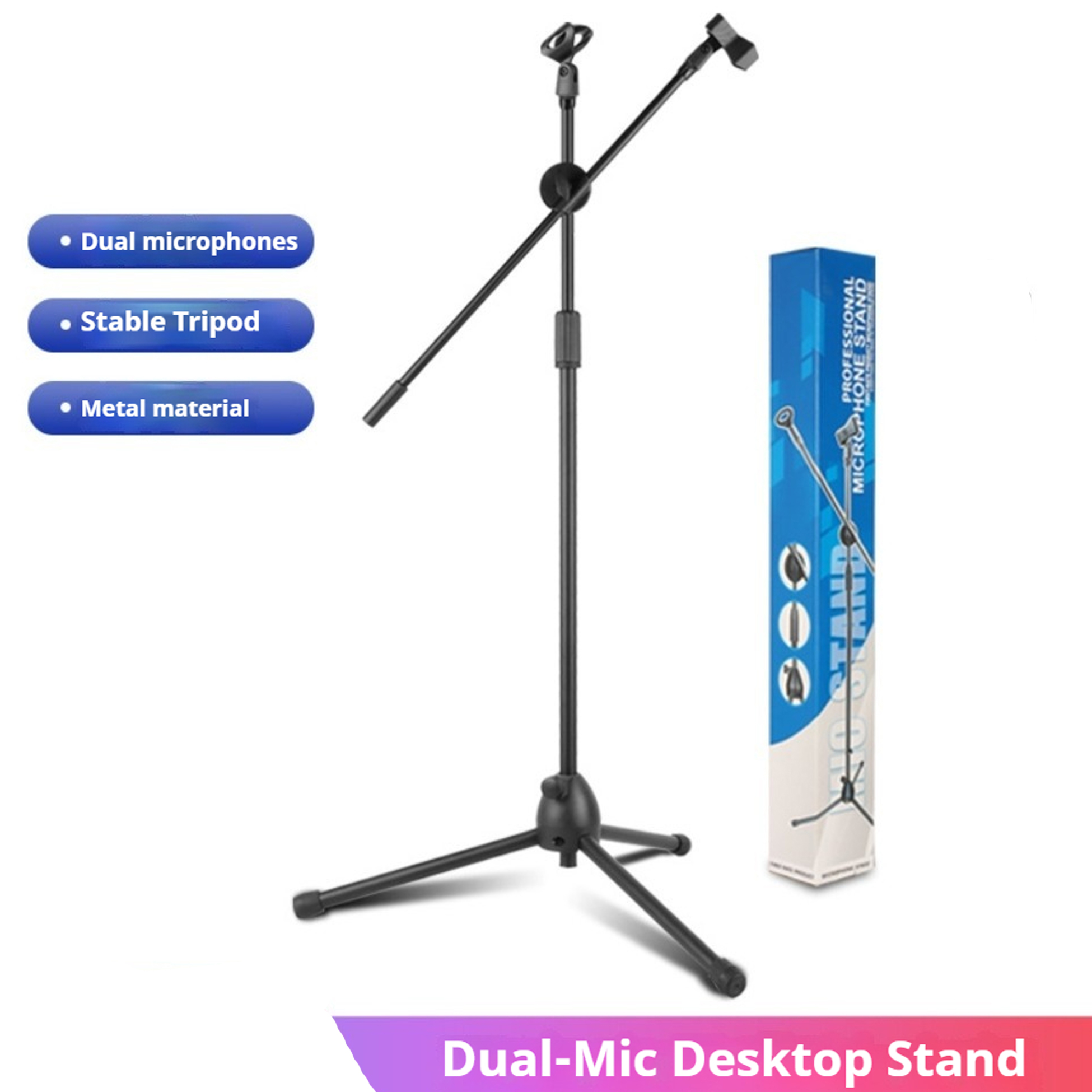 A Musical Instrument You Shake - Çift Kollu Tasarımlı Performans Mikrofonu Yer