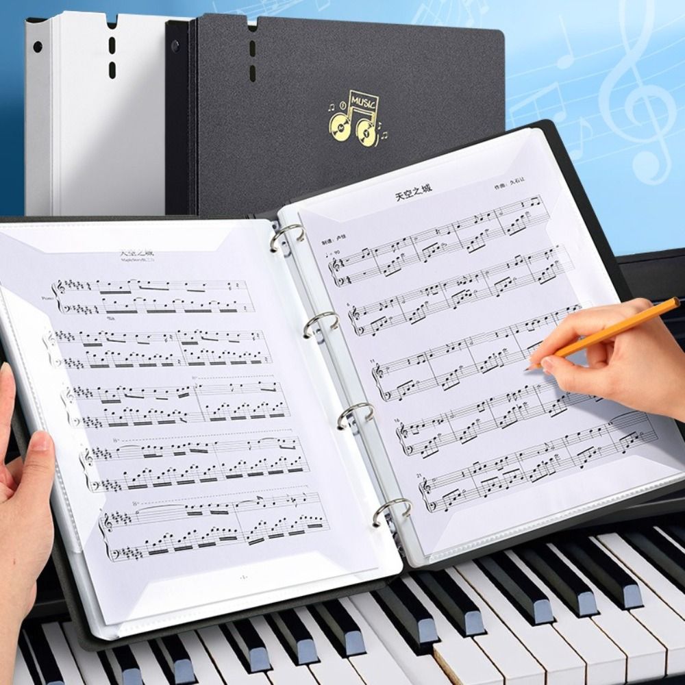 Musical Instruments List - Yaratıcı Plastik Müzik Notası Klasörü A4