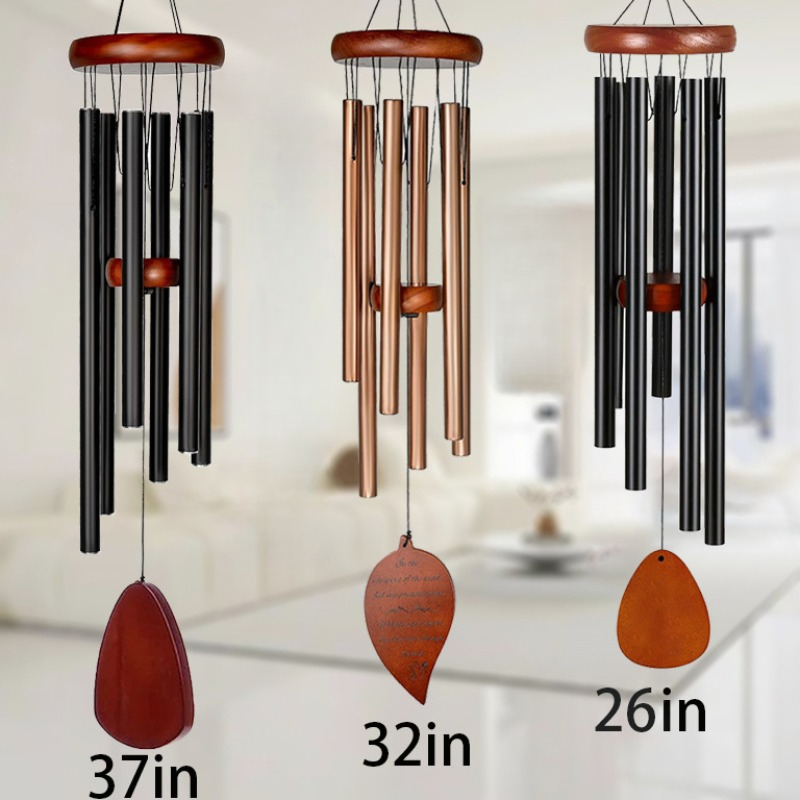 Wind Chime Tubular - Müzik Rüzgar Ahenge Klasik Metal Rüzgar
