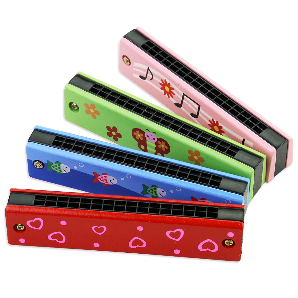 Musical Instrument You Blow Into - Çocuklar için Armonika, Ahşap Müzik Aleti