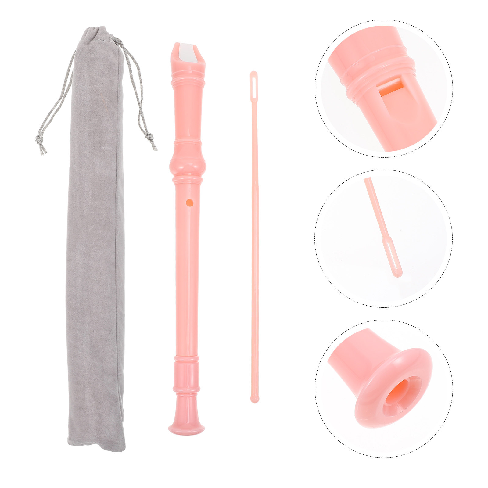 Musical Instrument I Play - 1 Set 8 Delikli Klarnet Soprano