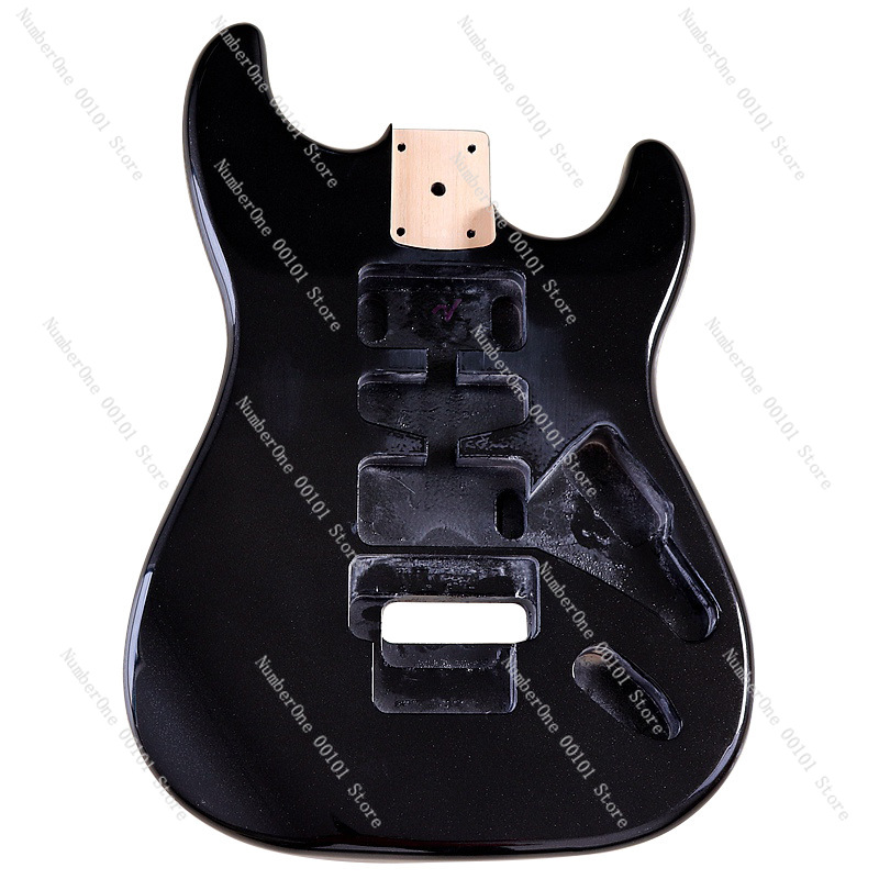 A Musical Instrument You Shake - FY Metal Siyah Elektro Gitar Gövdesi