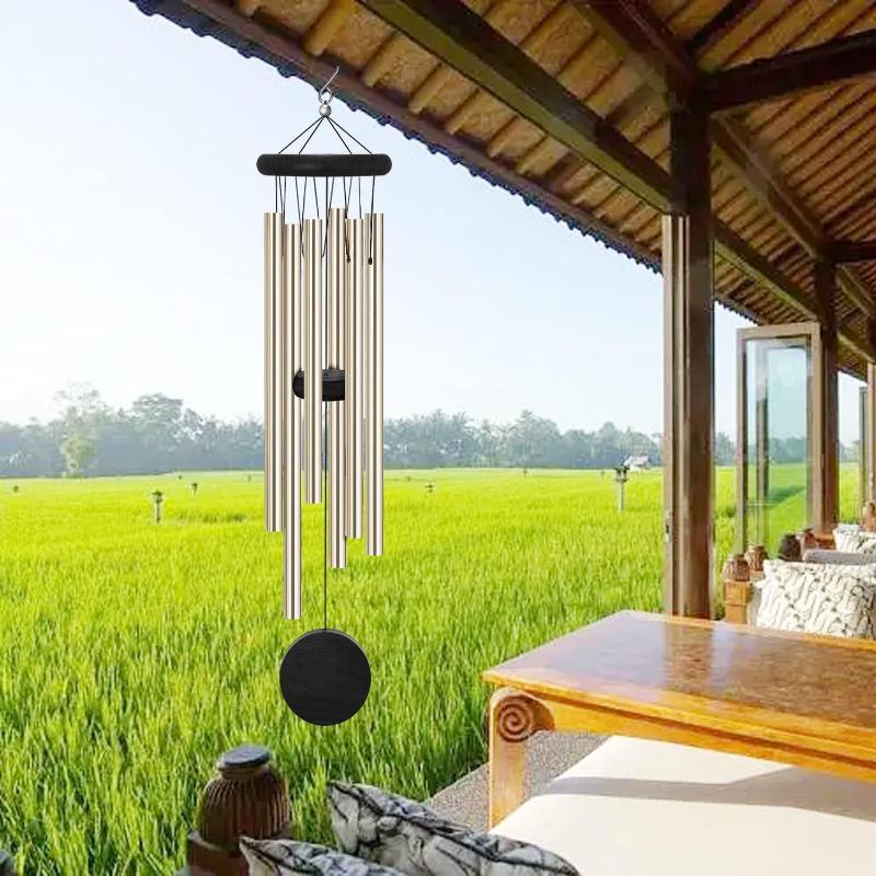 【D】Rüzgar Çanı Kırmızı Ahşap v - Wind Chime Tubular incelemesi ve fiyatı