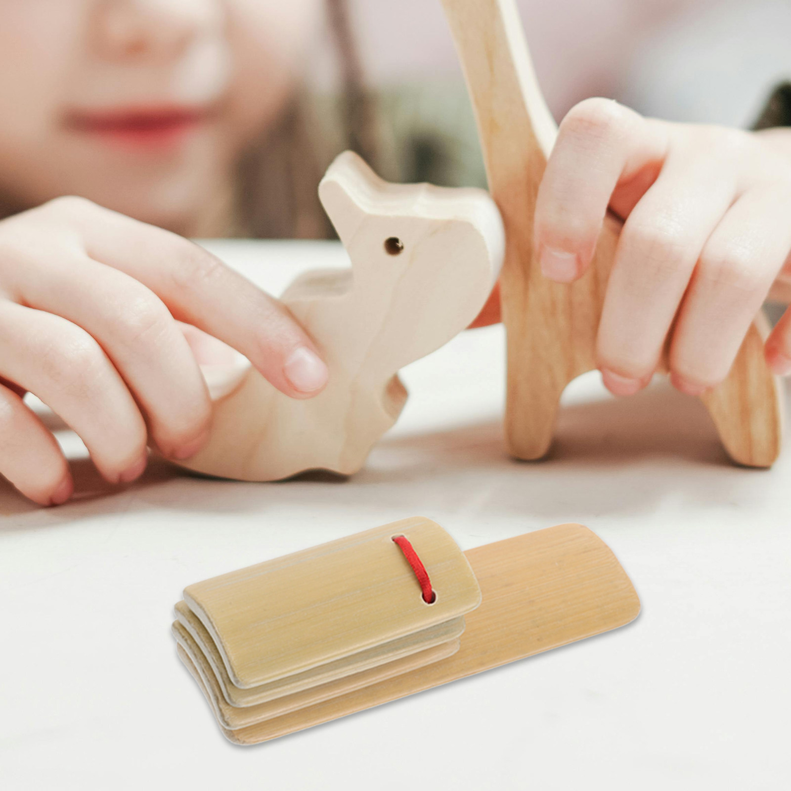 4 Adet Çocuk Bambu El Çırpıcıs - Musical Instrument Family incelemesi ve fiyatı