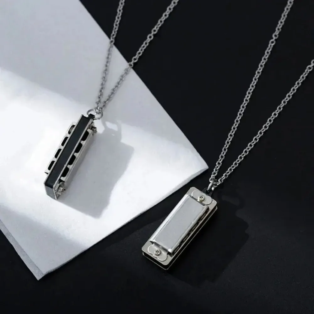 Mini Mızıka Kolye Erkekler ve  - Musical Instrument You Blow Into incelemesi ve fiyatı