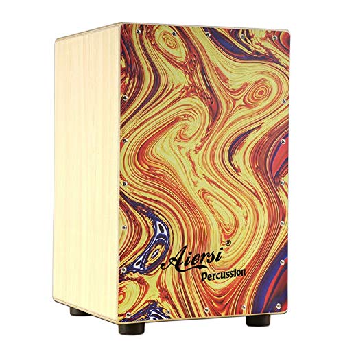 Renkli Ahşap El Cajon Davul Se - Musical Instrument Box incelemesi ve fiyatı